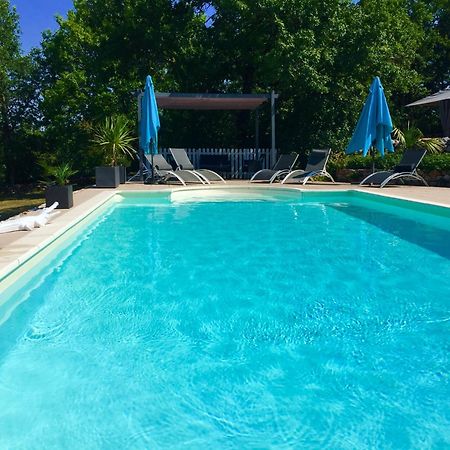 Maison De Campagne Avec Piscine Béduer Extérieur photo