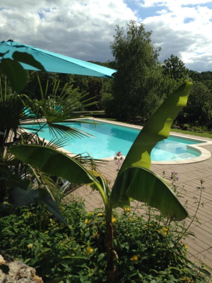 Maison De Campagne Avec Piscine Béduer Extérieur photo