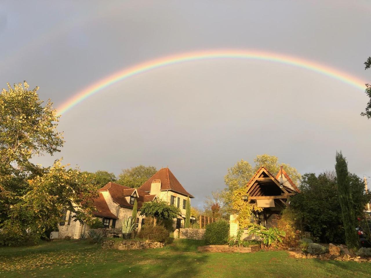 Maison De Campagne Avec Piscine Béduer Extérieur photo